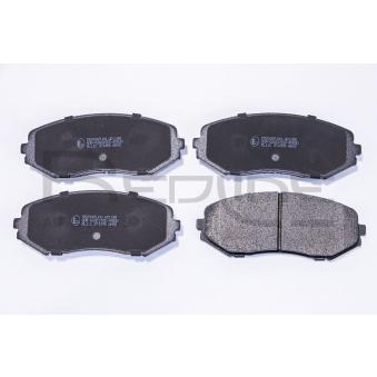 Jeu de 4 plaquettes de frein avant RED-LINE OEM 5520065J23