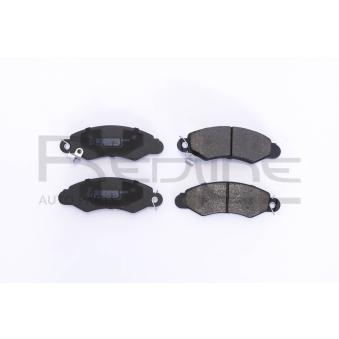 Jeu de 4 plaquettes de frein avant RED-LINE OEM 5520080E10