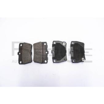 Jeu de 4 plaquettes de frein arrière RED-LINE [27TO021]