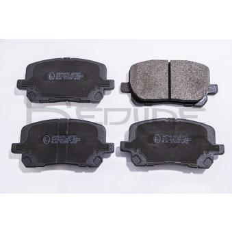Jeu de 4 plaquettes de frein avant RED-LINE OEM 0446502080