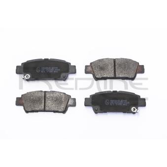 Jeu de 4 plaquettes de frein arrière RED-LINE [27TO044]