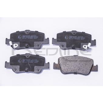 Jeu de 4 plaquettes de frein arrière RED-LINE [27TO046]