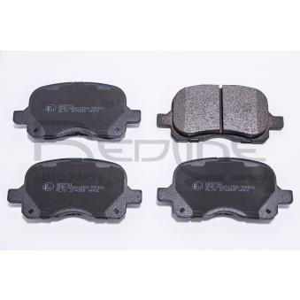 Jeu de 4 plaquettes de frein avant RED-LINE OEM 0446502050