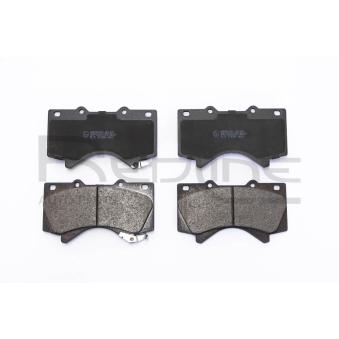 Jeu de 4 plaquettes de frein avant RED-LINE OEM 0446560280