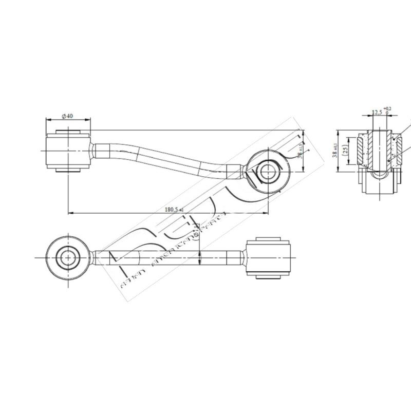 Entretoise/tige, stabilisateur RED-LINE 40DG000 - Visuel 1