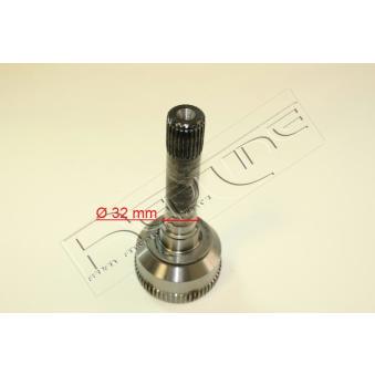 Embout de cardan avant (kit de réparation) RED-LINE 45RV009 pour LAND ROVER DISCOVERY 4.0 4x4 - 182cv