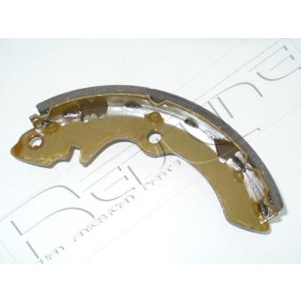 Jeu de mâchoires de frein, frein de stationnement RED-LINE 47SZ000 pour CITROEN C2 1.3 - 64cv