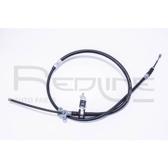 Tirette à câble, frein de stationnement arrière gauche RED-LINE [49TO087]