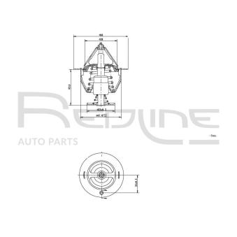 Thermostat d'eau RED-LINE OEM 9091603089