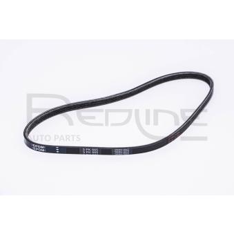 Courroie trapézoïdale à nervures RED-LINE 993PK665 pour AUDI 80 1.6 16V - 103ch