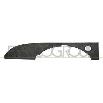 Baguette et bande protectrice, pare-chocs avant gauche PRASCO AD0221234