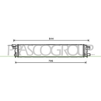 Radiateur, refroidissement du moteur PRASCO [AD024R016]