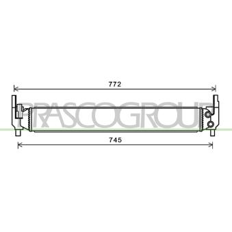 Radiateur, refroidissement du moteur PRASCO OEM 6R0145805H Radiateur, refroidissement du moteur PRASCO OEM 6R0145805H