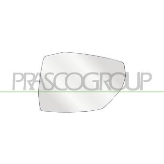 Verre de rétroviseur, rétroviseur extérieur PRASCO AD8247504