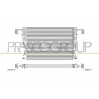 Intercooler, échangeur PRASCO AD835N001