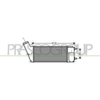 Intercooler, échangeur PRASCO OEM E256087