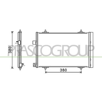 Condenseur, climatisation PRASCO OEM 6455HV
