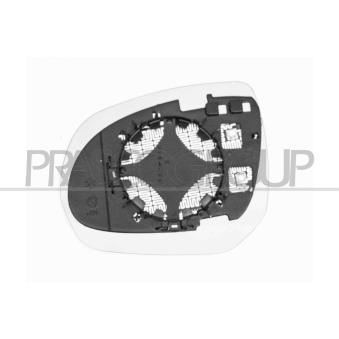 Verre de rétroviseur, rétroviseur extérieur PRASCO [CI7057523]