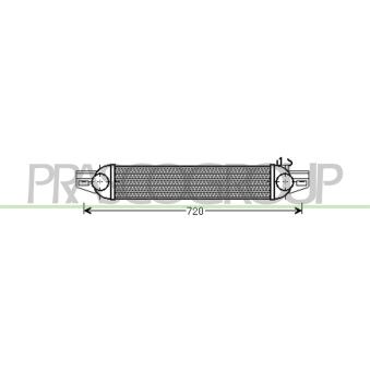 Intercooler, échangeur PRASCO CI907N001