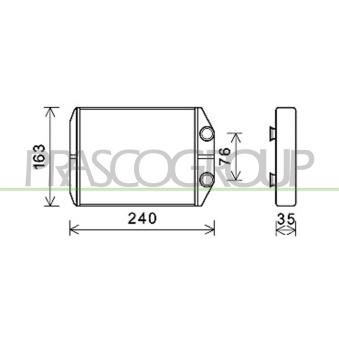 Système de chauffage PRASCO DA730H001