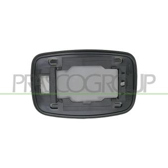 Verre de rétroviseur, rétroviseur extérieur PRASCO [FD0507503]