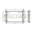 PRASCO FD340R003 - Radiateur, refroidissement du moteur