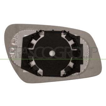 Verre de rétroviseur, rétroviseur extérieur PRASCO [FD3547515]