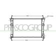 PRASCO FD910R003 - Radiateur, refroidissement du moteur
