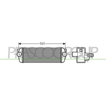 Intercooler, échangeur PRASCO FD930N001
