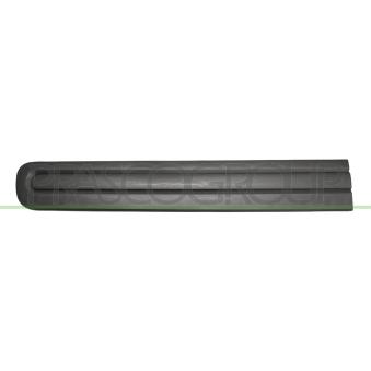 Baguette et bande protectrice, porte avant gauche PRASCO FT0401404