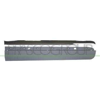 Baguette et bande protectrice, porte avant droit PRASCO FT0441403