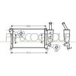 PRASCO FT122R006 - Radiateur, refroidissement du moteur