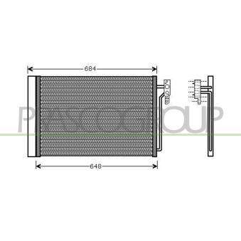 Condenseur, climatisation PRASCO OEM JRW000020
