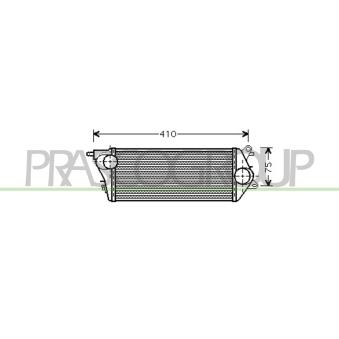 Intercooler, échangeur PRASCO MN306N002
