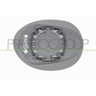 Verre de rétroviseur, rétroviseur extérieur PRASCO [MN3127513]