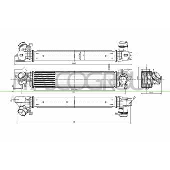 Intercooler, échangeur PRASCO MN312N001