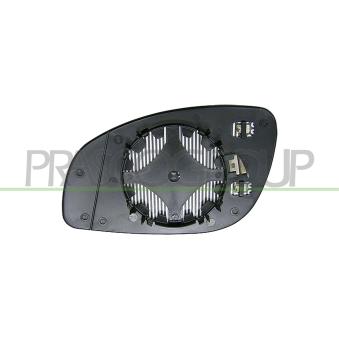 Verre de rétroviseur, rétroviseur extérieur PRASCO [OP0567513]