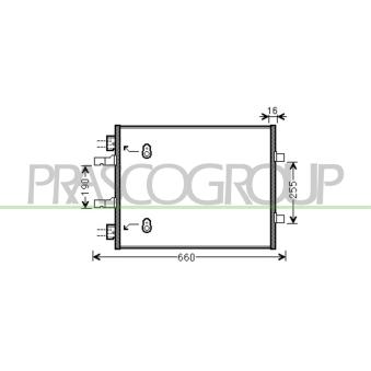 Condenseur, climatisation PRASCO OEM 4419021