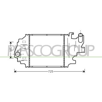 Intercooler, échangeur PRASCO RN322N001