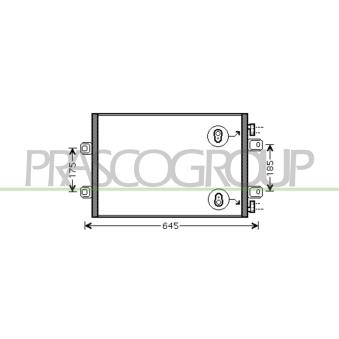 Condenseur, climatisation PRASCO OEM 5010514383