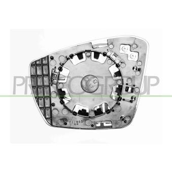 Verre de rétroviseur, rétroviseur extérieur PRASCO OEM 5E0857522