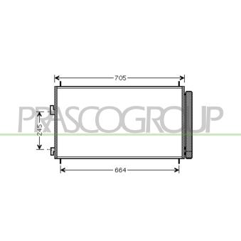 Condenseur, climatisation PRASCO OEM 8846042100