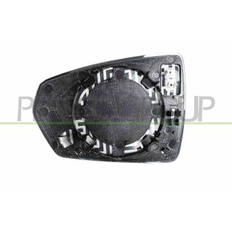 Verre de rétroviseur, rétroviseur extérieur PRASCO VG0257513