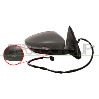 Rétroviseur extérieur PRASCO OEM 3AC8575089B9