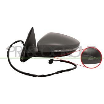 Rétroviseur extérieur PRASCO OEM 3AA857507B9B9 Rétroviseur extérieur PRASCO OEM 3AA857507B9B9