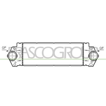 Intercooler, échangeur PRASCO OEM 7E0145804B