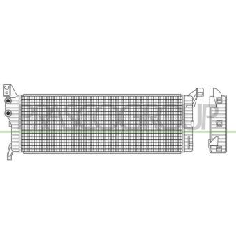 Radiateur, refroidissement du moteur PRASCO OEM 7E0121212