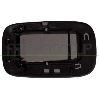 Verre de rétroviseur, rétroviseur extérieur PRASCO [VV3207523]