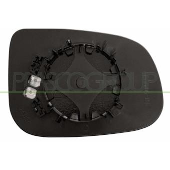 Verre de rétroviseur, rétroviseur extérieur PRASCO VV5117524
