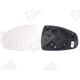 Verre de rétroviseur, rétroviseur extérieur SPILU 10235 pour AUDI A1 2.0 TDI - 143cv